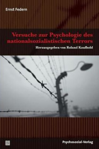 Cover of Versuche zur Psychologie des nationalsozialistischen Terrors