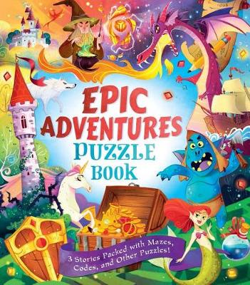 Book cover for Epic Adventures Puzzle Book