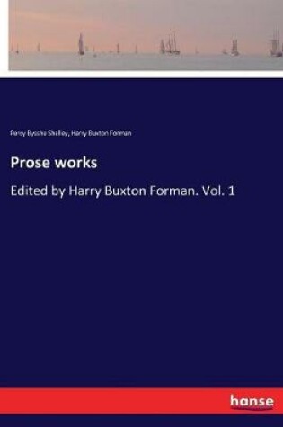 Cover of Prose works