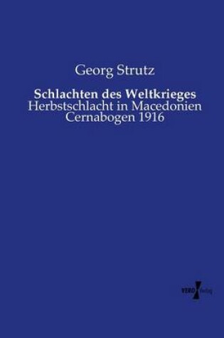 Cover of Schlachten des Weltkrieges