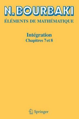 Cover of Integration: Chapitres 7 a 8