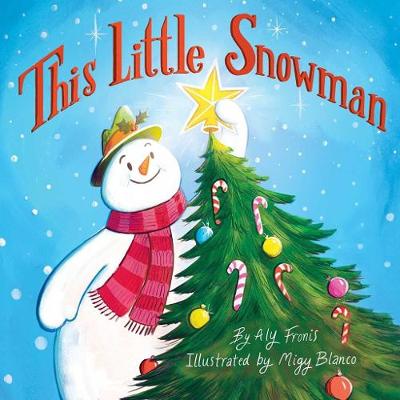 Book cover for This Little Snowman