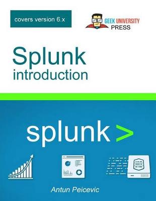 Book cover for Splunk Introduction