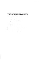 Book cover for The Mountain Giants