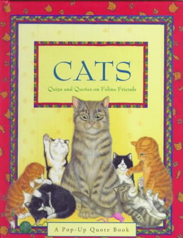 Book cover for Cats: Quips and Quotes on Feline Friends Pop-up Book