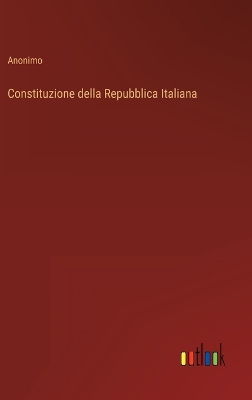 Book cover for Constituzione della Repubblica Italiana