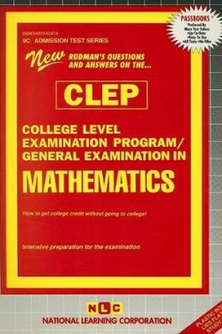 Cover of MATHEMATICS (COLLEGE)