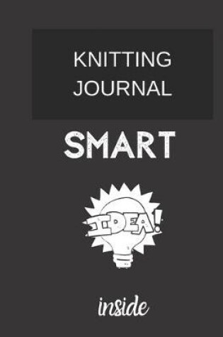 Cover of knitting journal smart inside