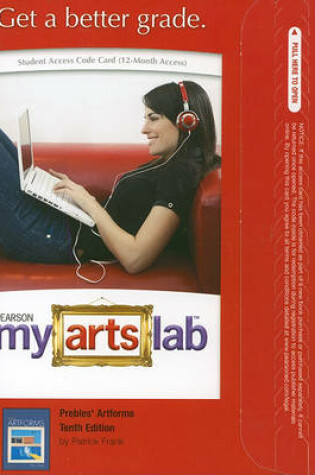 Cover of MyLab Arts -- Standalone Access Card -- for Prebles' Artforms