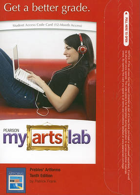 Book cover for MyLab Arts -- Standalone Access Card -- for Prebles' Artforms