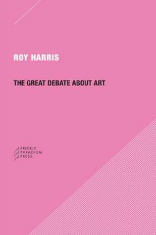 Cover of The Great Debate about Art