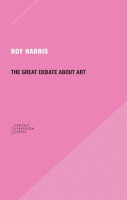 Book cover for The Great Debate about Art