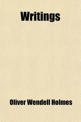 Book cover for Writings (Volume 8)