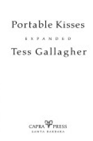 Cover of Portable Kisses