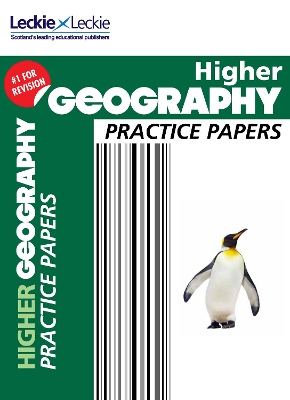 Book cover for Higher Geography Practice Papers