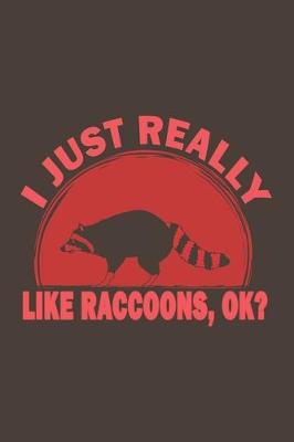 Book cover for I Just Really Like Raccoons, Ok?