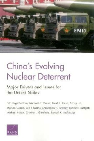Cover of China's Evolving Nuclear Deterrent