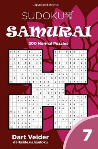 Cover of Sudoku Samurai - 200 Normal Puzzles (Volume 7)