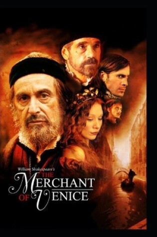 Cover of The Merchant of Venice by william shakespeare(illustrated Edition)