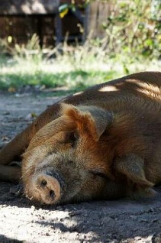 Cover of Happy Pig Napping in the Shade Journal