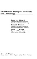 Book cover for Interfacial Transport