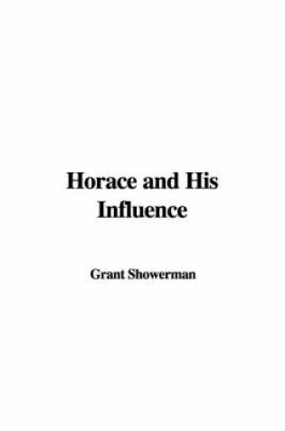 Cover of Horace and His Influence