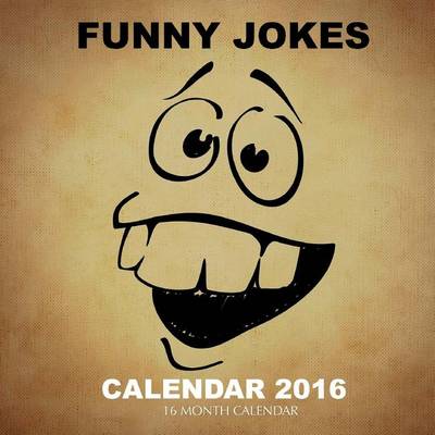 Book cover for Funny Jokes Calendar 2016