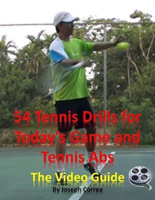 Book cover for 54 Tennis Drills for Today's Game and Tennis Abs