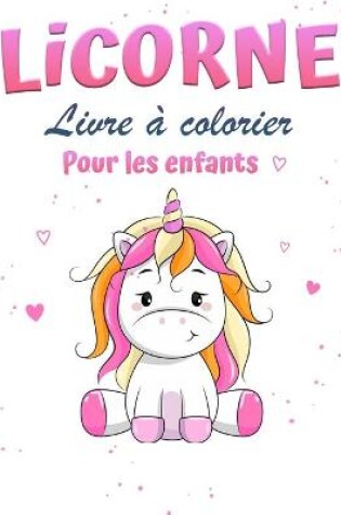 Cover of Livre de coloriage magique des licornes pour les filles