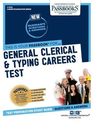 Book cover for General Clerical & Typing Careers Test