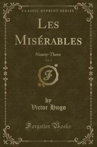 Cover of Les Misérables, Vol. 3
