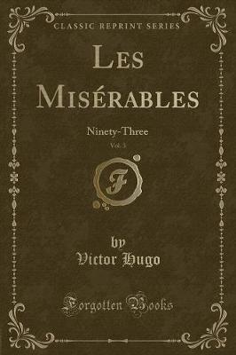 Book cover for Les Misérables, Vol. 3