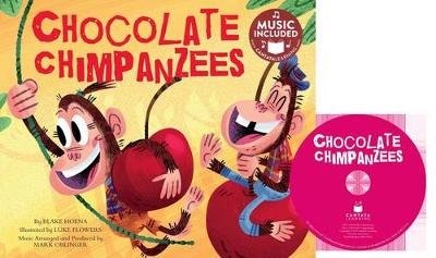 Book cover for Chocolate Chimpanzees (Read, Sing, Learn: Sound it out!)