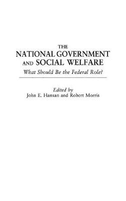Book cover for The National Government and Social Welfare