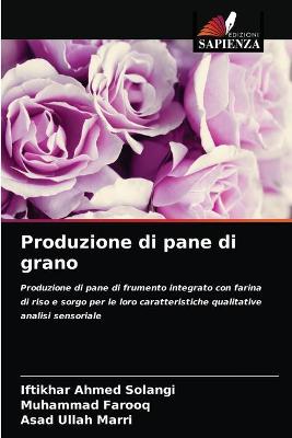 Book cover for Produzione di pane di grano