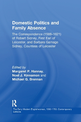 Book cover for Domestic Politics and Family Absence