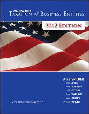 Book cover for McGraw-Hill's Taxation of Business Entities, 2012e