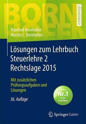 Cover of Losungen Zum Lehrbuch Steuerlehre 2 Rechtslage 2015