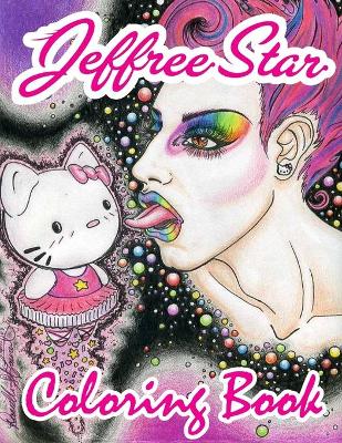 Book cover for Jeffree Star Coloring Book