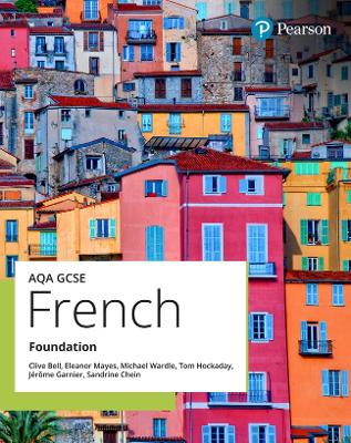 Book cover for AQA GCSE French Foundation Student Book