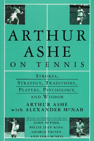 Book cover for Arthur Ashe on Tennis