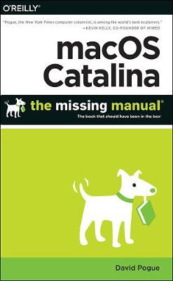 Book cover for macOS Catalina: The Missing Manual