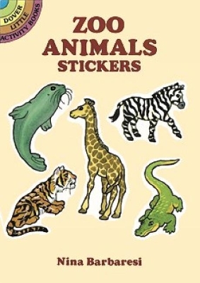 Book cover for Zoo Animals Stickers