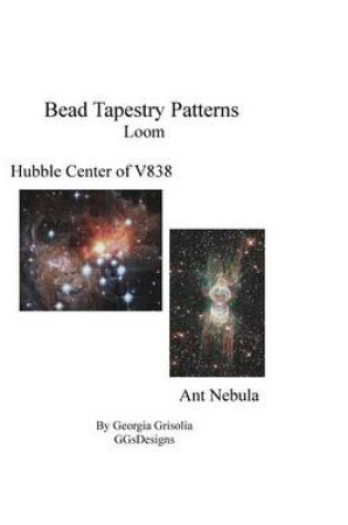 Cover of Bead Tapestry Patterns Loom Hubble Center of V838 and Ant Nebula