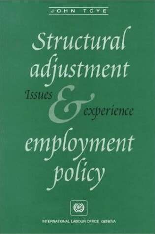 Cover of Structural Adjustment and Employment Policy
