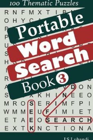 Cover of Pocket Word Search Book; 3