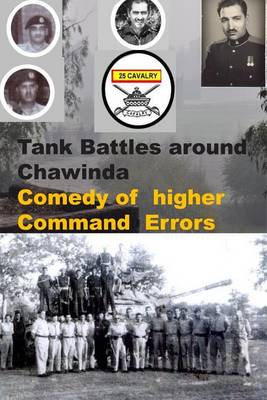 Book cover for Tank Battles around Chawinda-Comedy of higher Command Errors