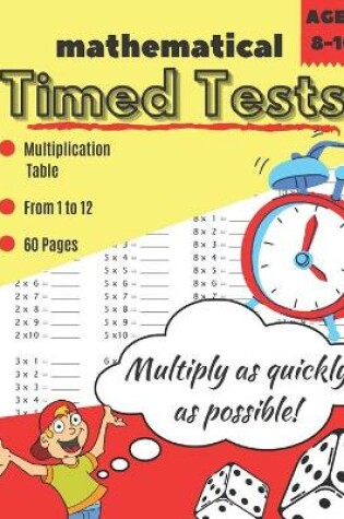 Cover of Mathematical Timed Test