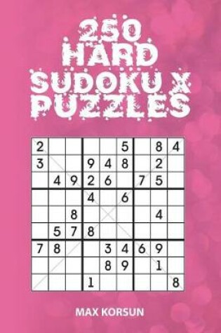 Cover of 250 Hard Sudoku 9x9 Puzzles