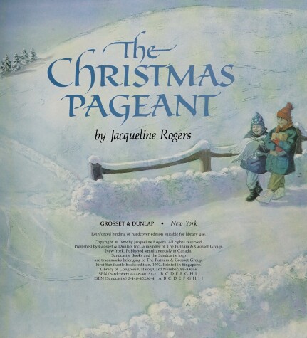 Book cover for Christmas Pageant
